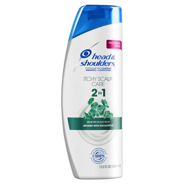 Head and Shoulders Itchy Scalp Care with Eucalyptus 2-in-1 Anti-Dandruff Paraben Free Shampoo + Conditioner - 13.5 fl oz