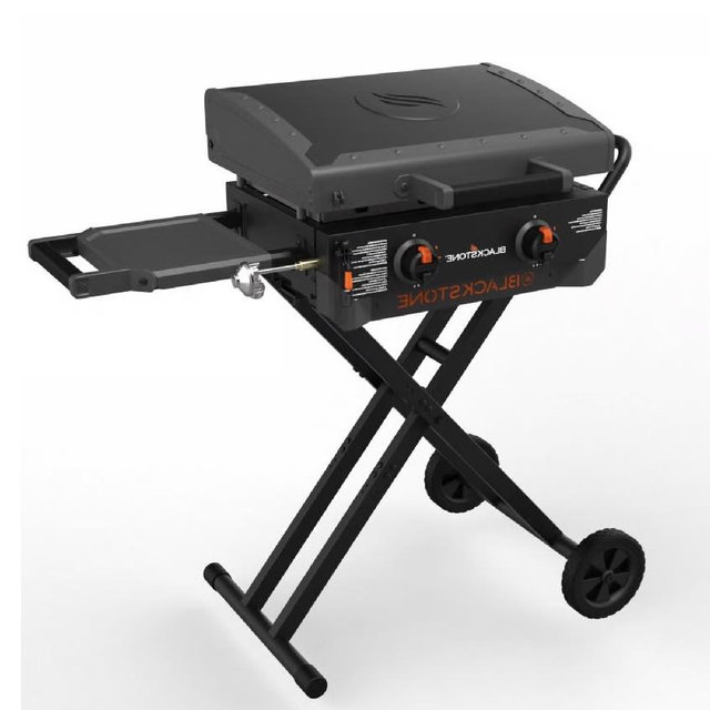Blackstone Culinary 22 in. Griddle, 2 Burner Liquid Propane Outdoor Griddle Black