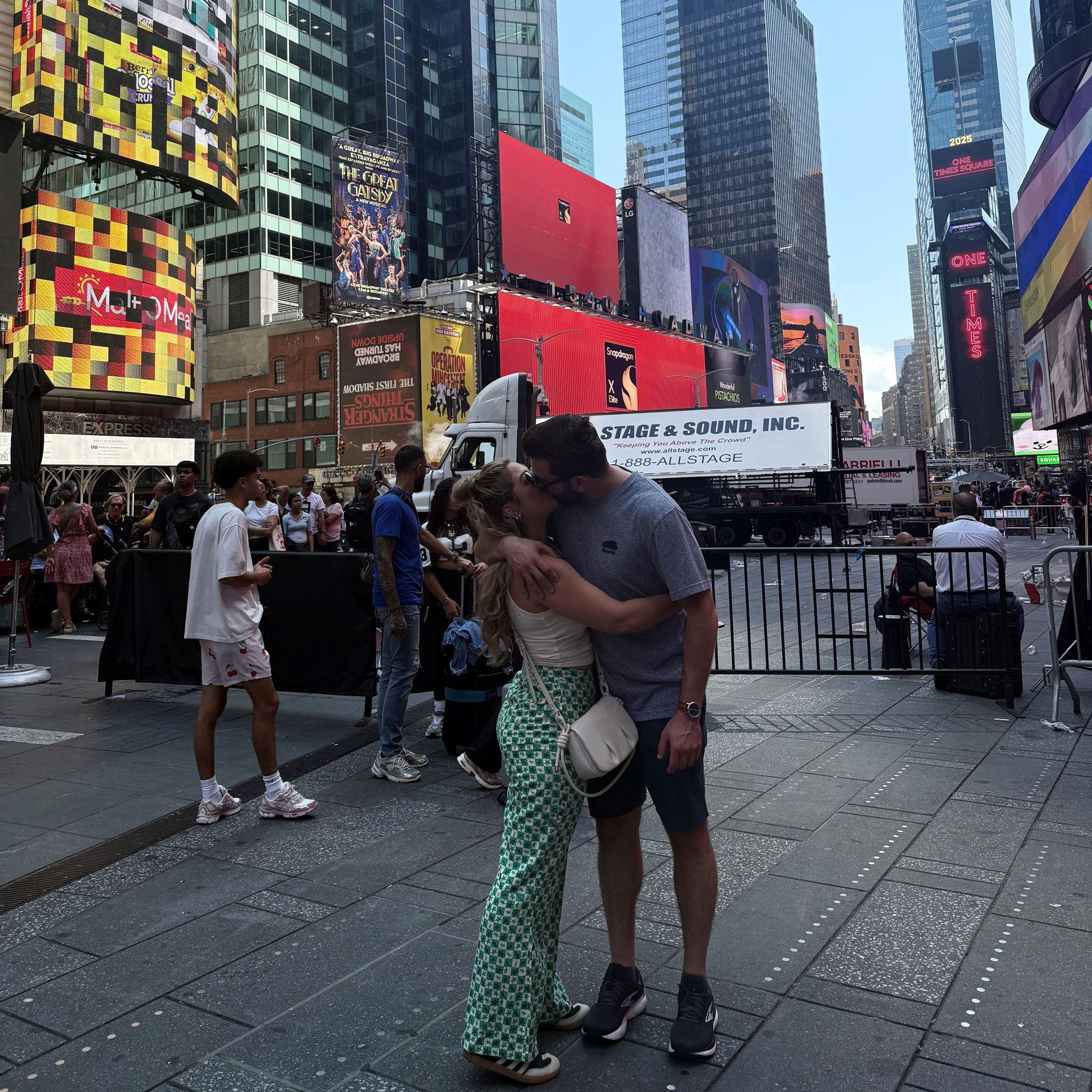 Our first time in NY together!