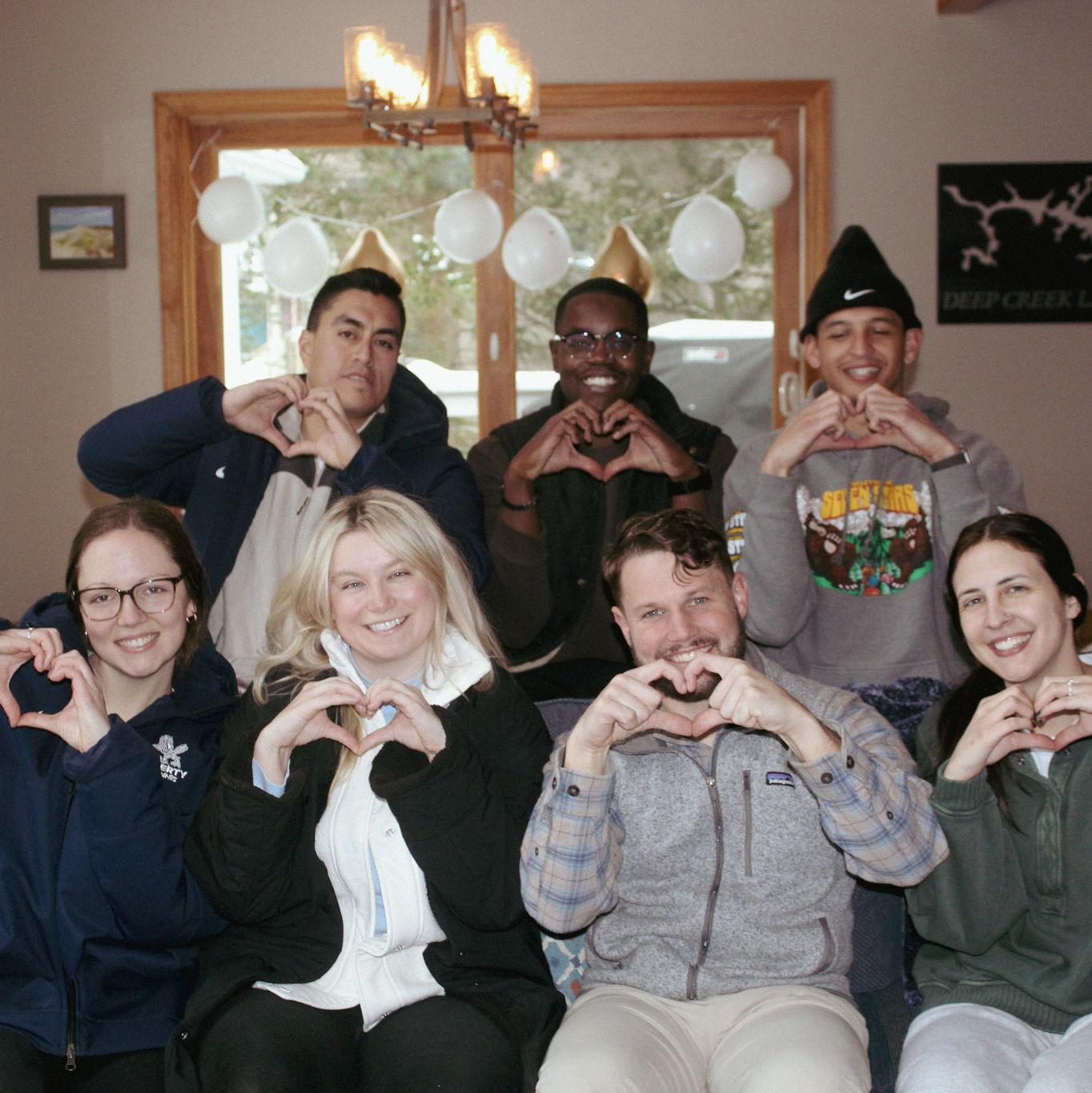 Couldn't have proposed without the help of some of our closest friends <3