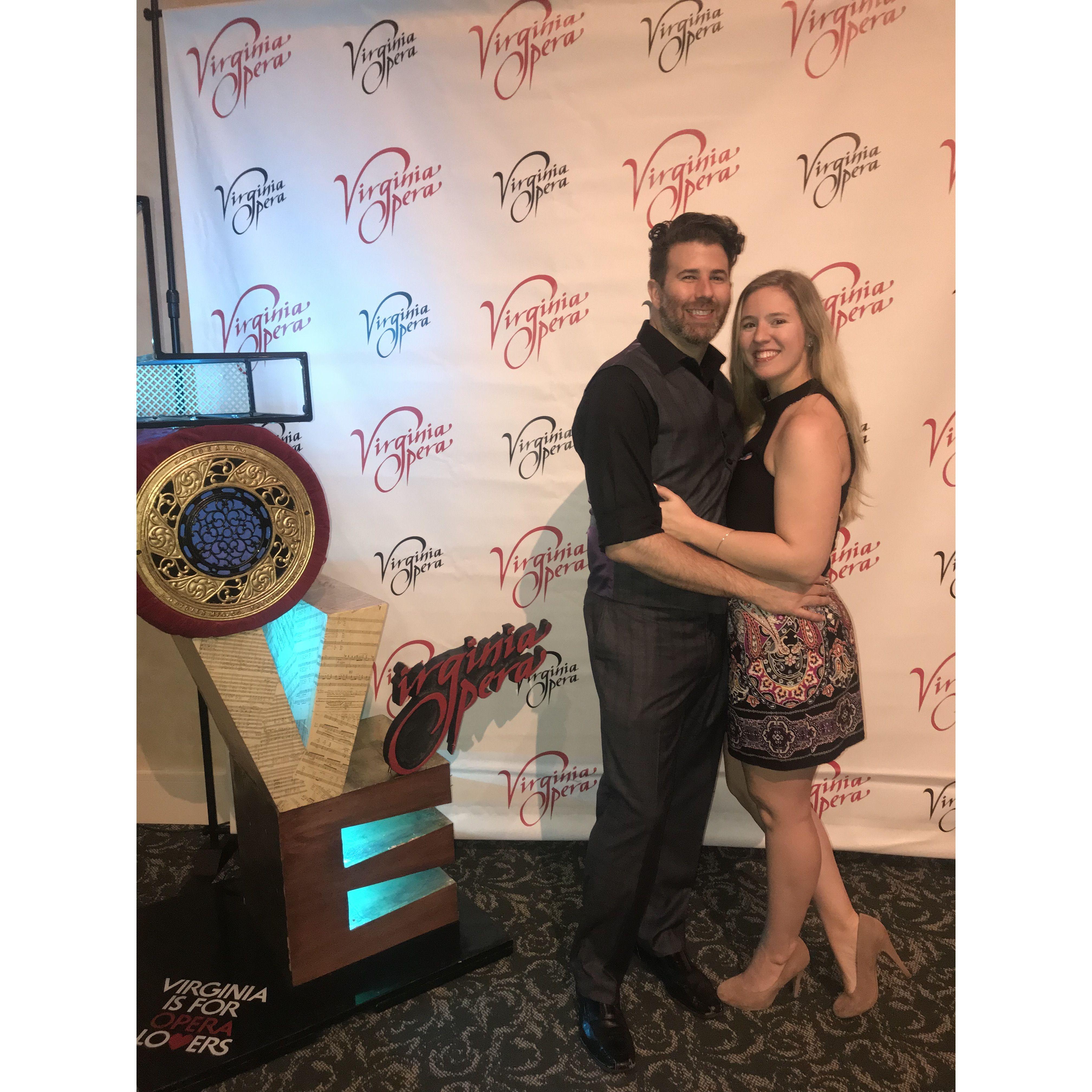 One of our many opera dates!