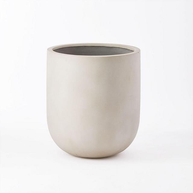 Radius Planter, Large, Off White