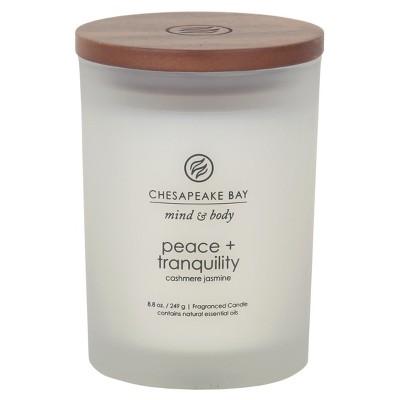 8.8oz Medium Jar Candle Peace & Tranquility - Chesapeake Bay Candle