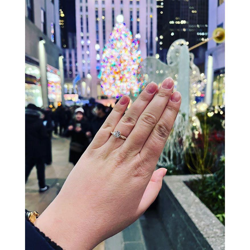 The Nutcracker, dinner and then James asked me to be his wife.