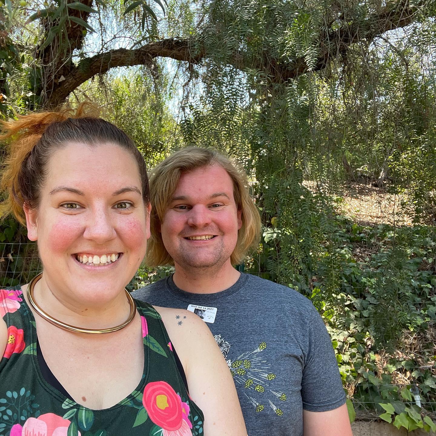 We moved into our house in Mission Trails and fell even deeper in love (with each other and with San Diego!)