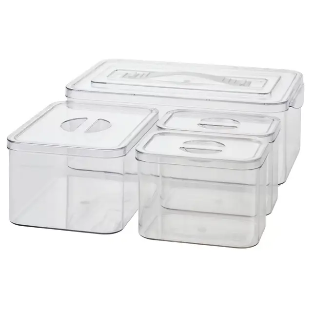 Simply Essential™ Nesting Bath Storage Bins (Set of 4)