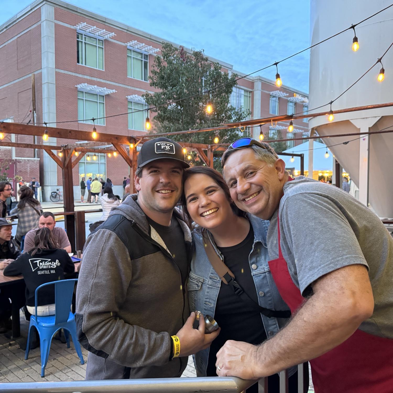 Boise Brewing was a big part of our first years together - spent nearly every $2.50 Tuesday there. Foxy Franks was always slinging hot dogs. Todd Fox is still a good friend of ours!