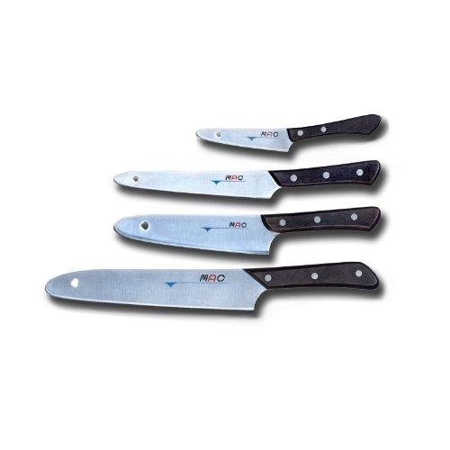 Mac Knife GSP-41 Original Series 4-Piece Starter Set, Silver