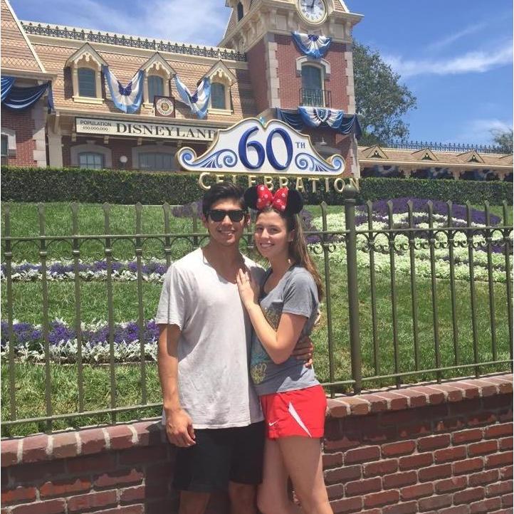 Our first Disneyland trip together in 2015!