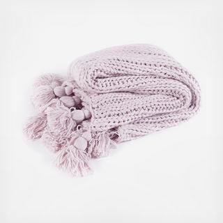 Chunky Tassel Throw