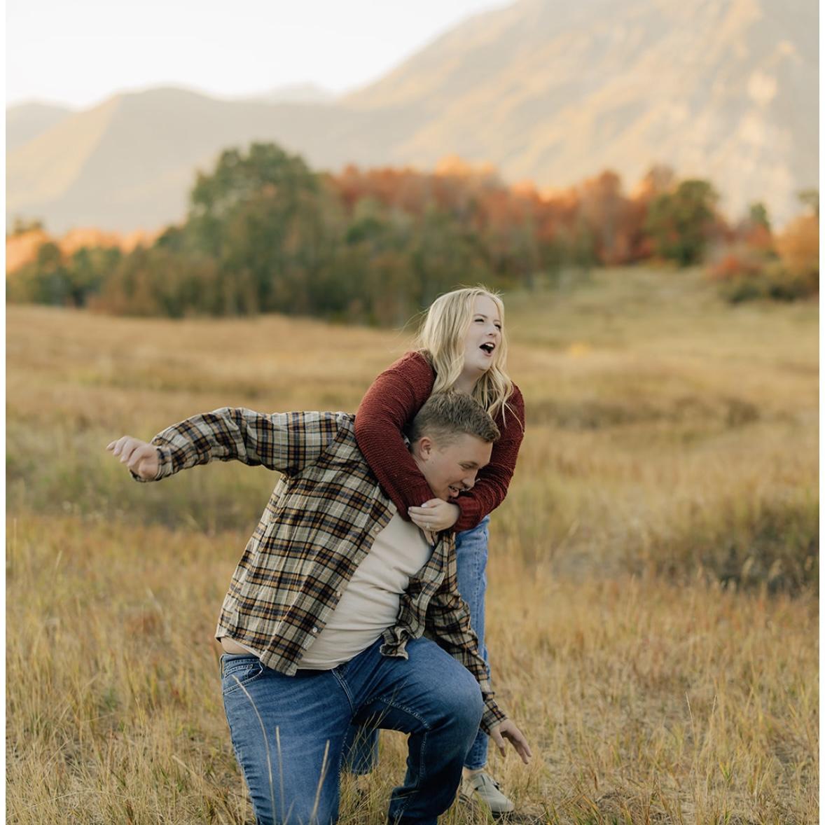 Attempted to do a piggy back shot…