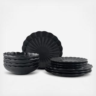 Lafayette 12-Piece Dinnerware Set with Salad Bowl, Service for 4