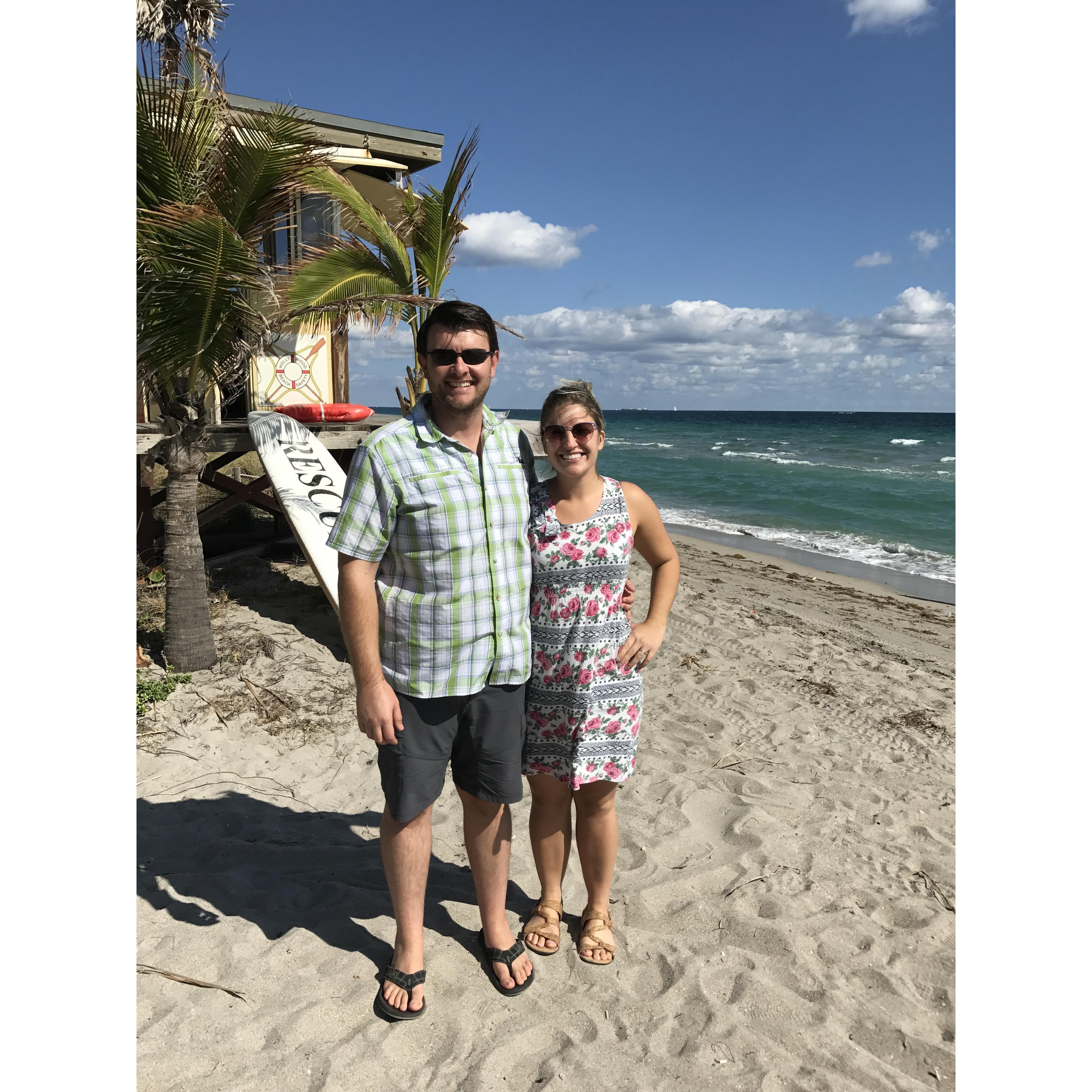 In Fort Lauderdale - November 2016 - for our friend's Surprise 40th Bday!