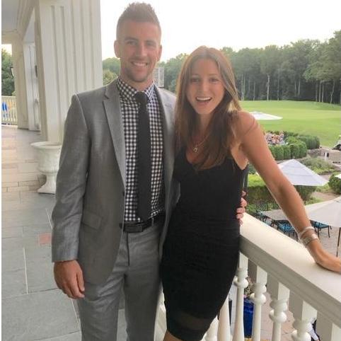 Our first wedding together