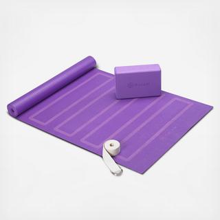3-Piece Yoga For Beginners Kit