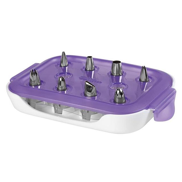 Wilton 2104-1369 Decorating and Piping 8-Piece Tip Starter Set