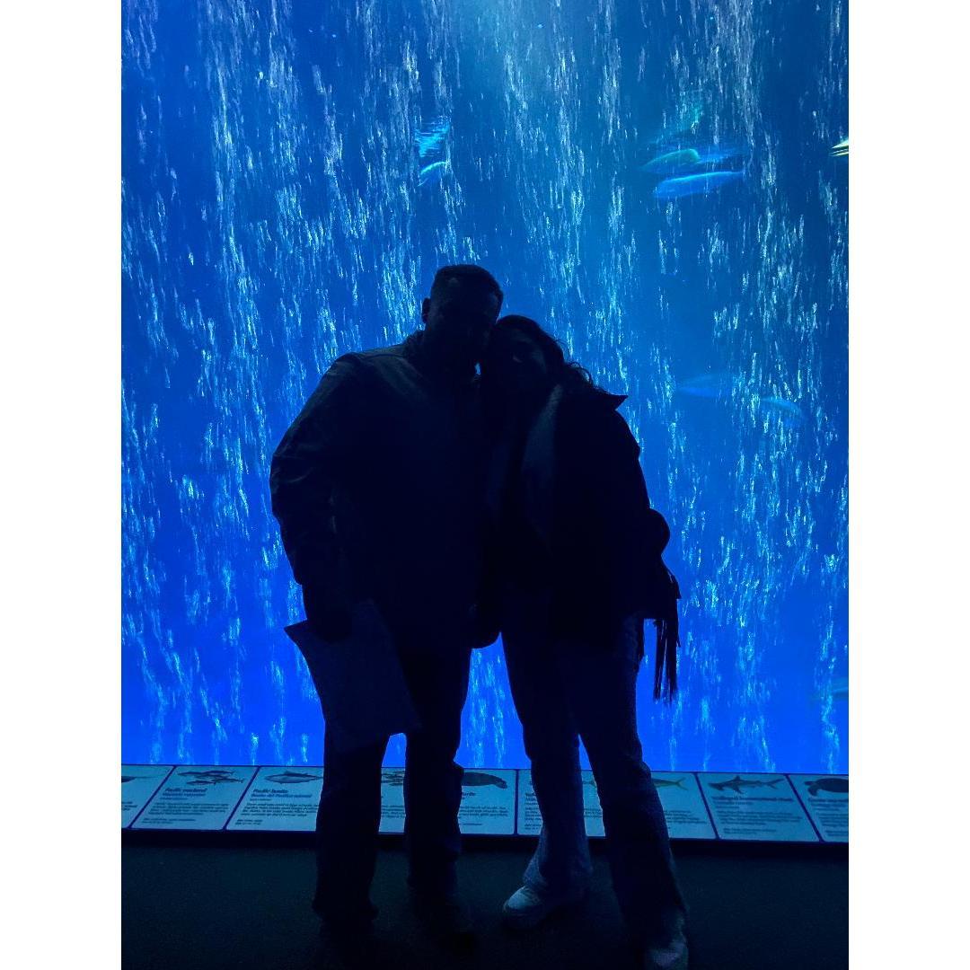The last picture we took as boyfriend and girlfriend. David says he panicked while taking this photo because he had the ring box hiding in his jacket pocket.