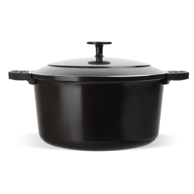 Gotham Steel 5QT Dutch Oven Ceramic Nonstick Lightweight Self Basting Lid Dutch Oven