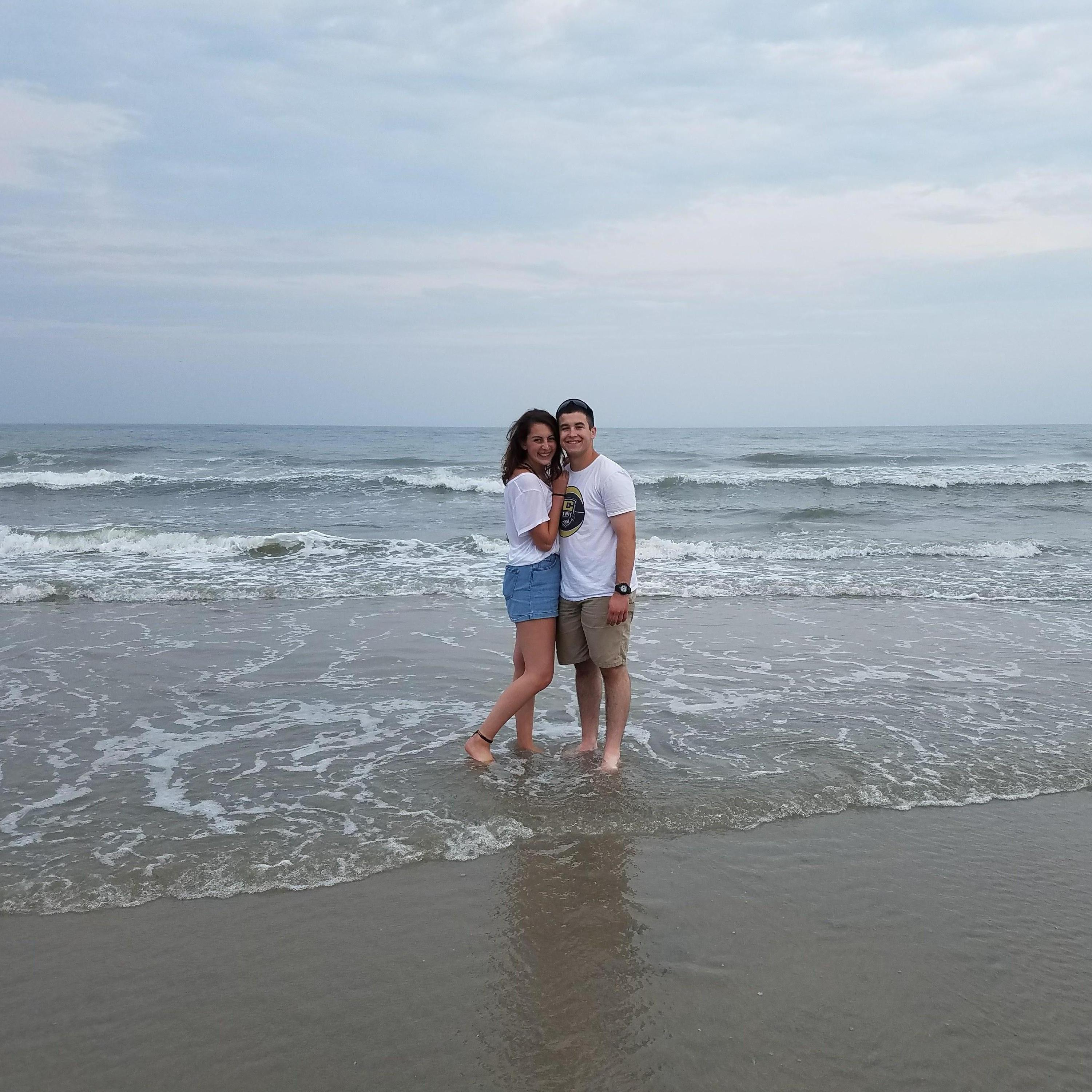 one of us likes the ocean can you guess who?
