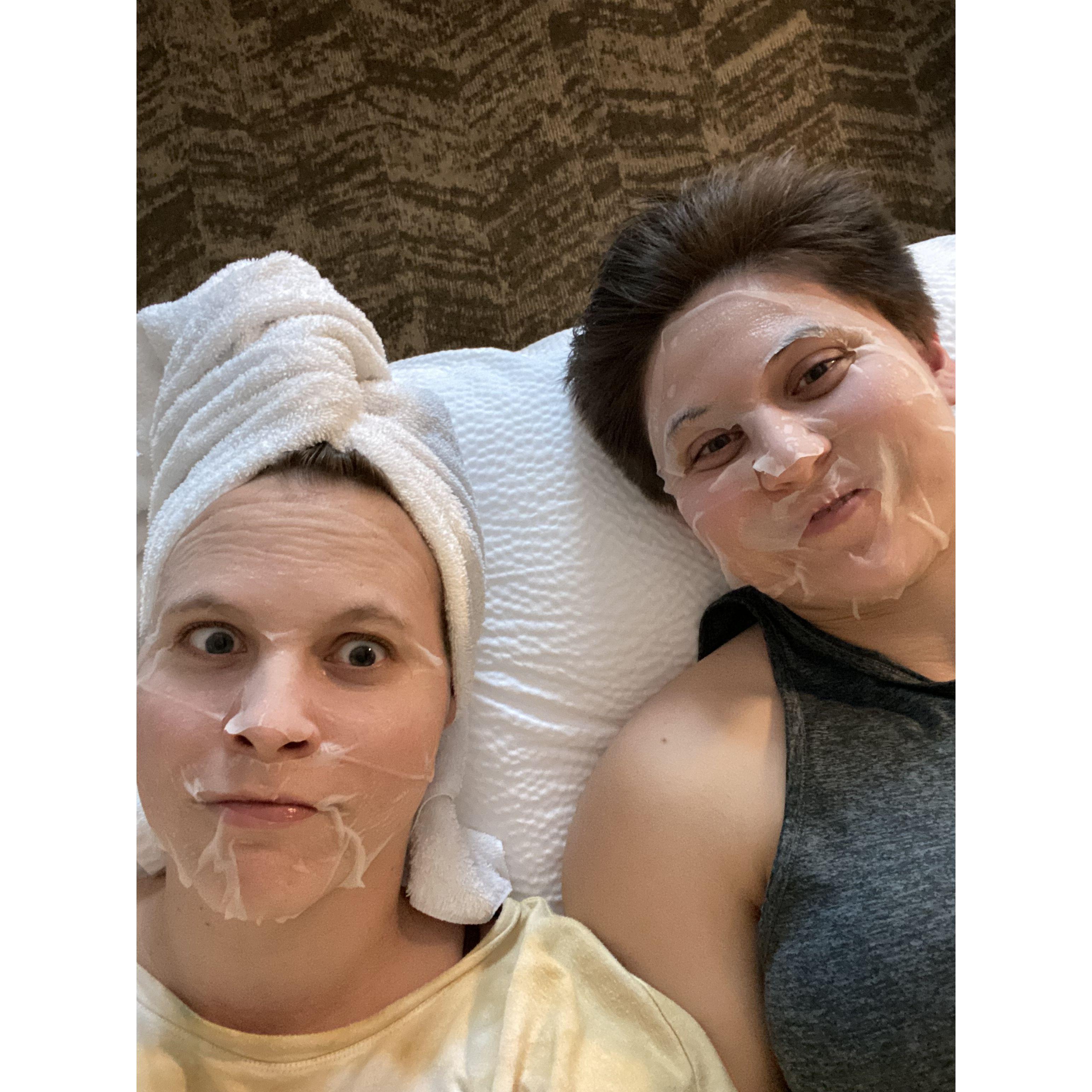 And we love a sheet mask!!!