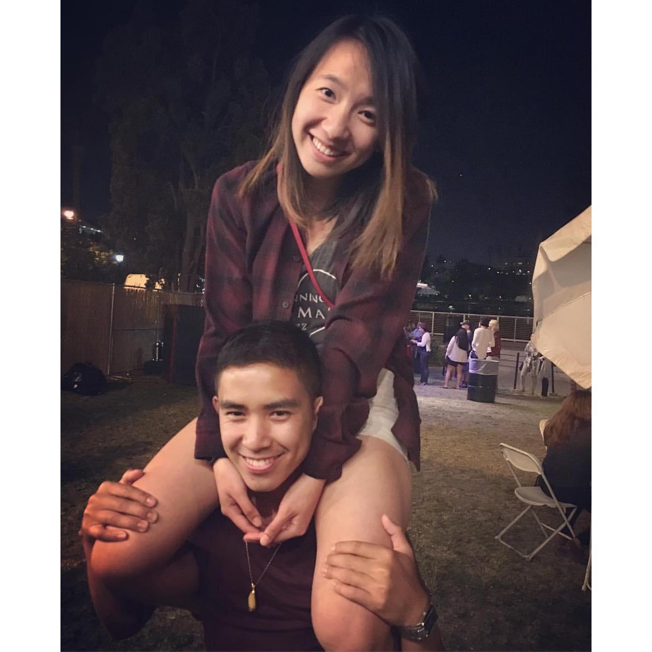 first month after Vivian's move to LA in July 2016