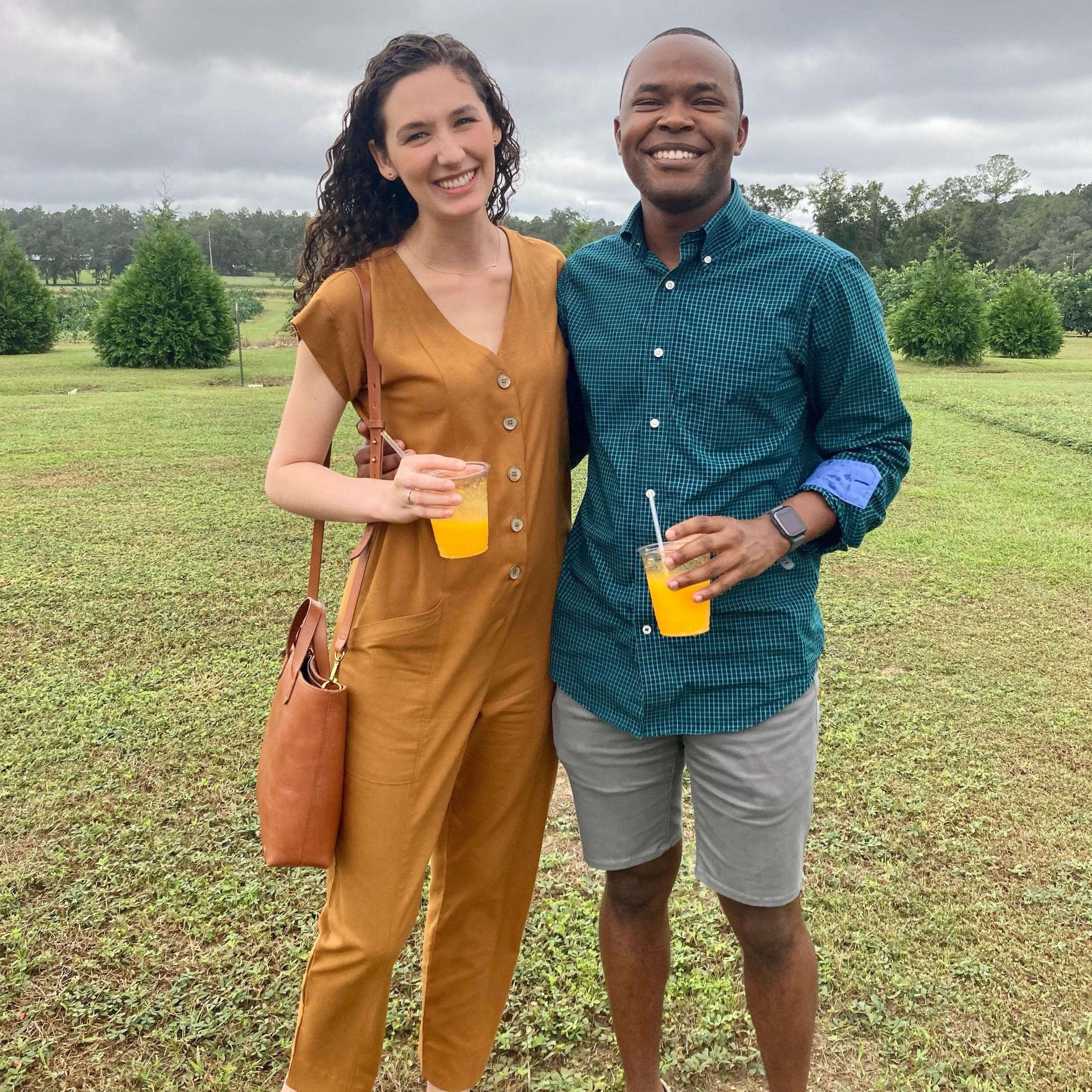 Visits to Flordia were simply not complete without some fresh orange juice and time with our special Florida family.
