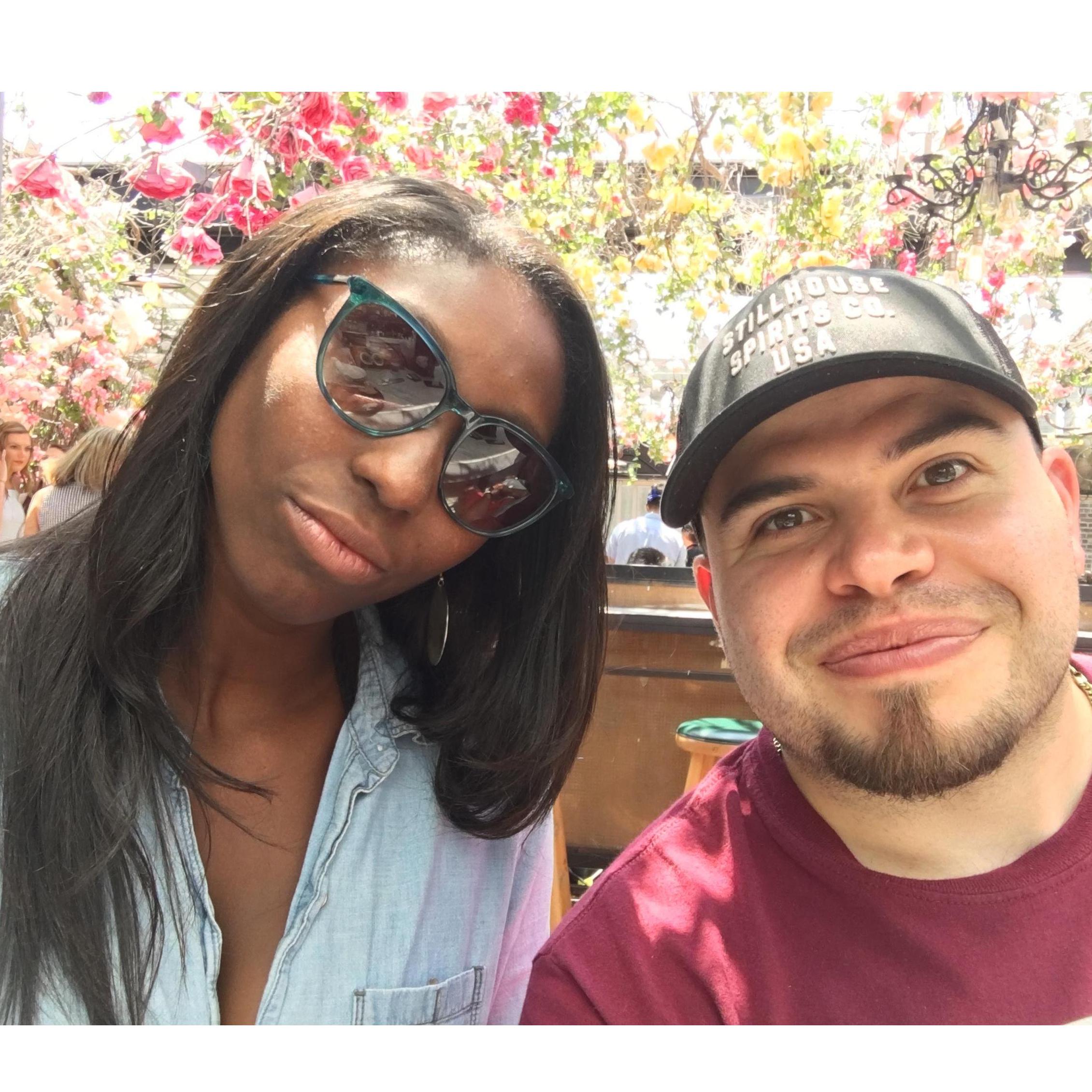 These are our NY brunch faces. We've been told that they're similar to our LA brunch faces, but I guess you'll have to brunch with us to know for sure. (Pilaar LOVES brunch, btw)