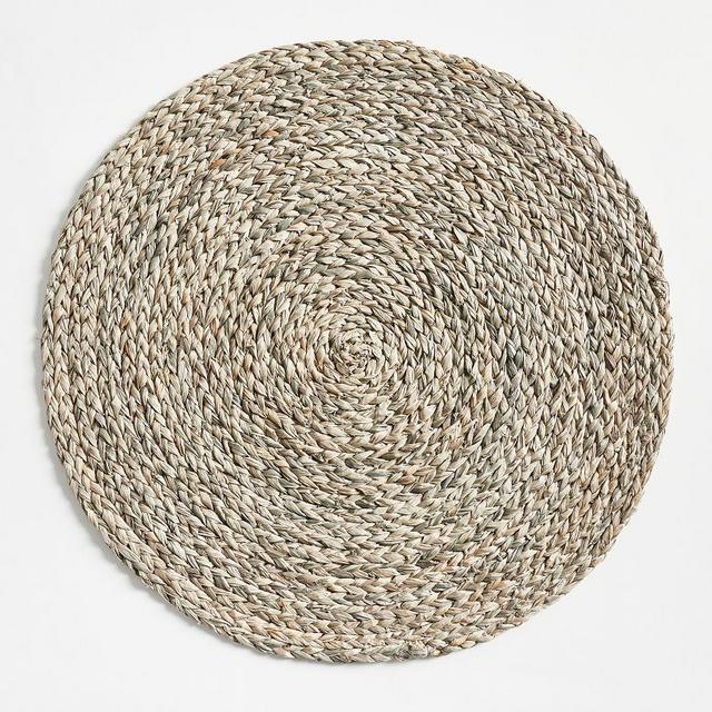 Braided Raffia Charger Plate