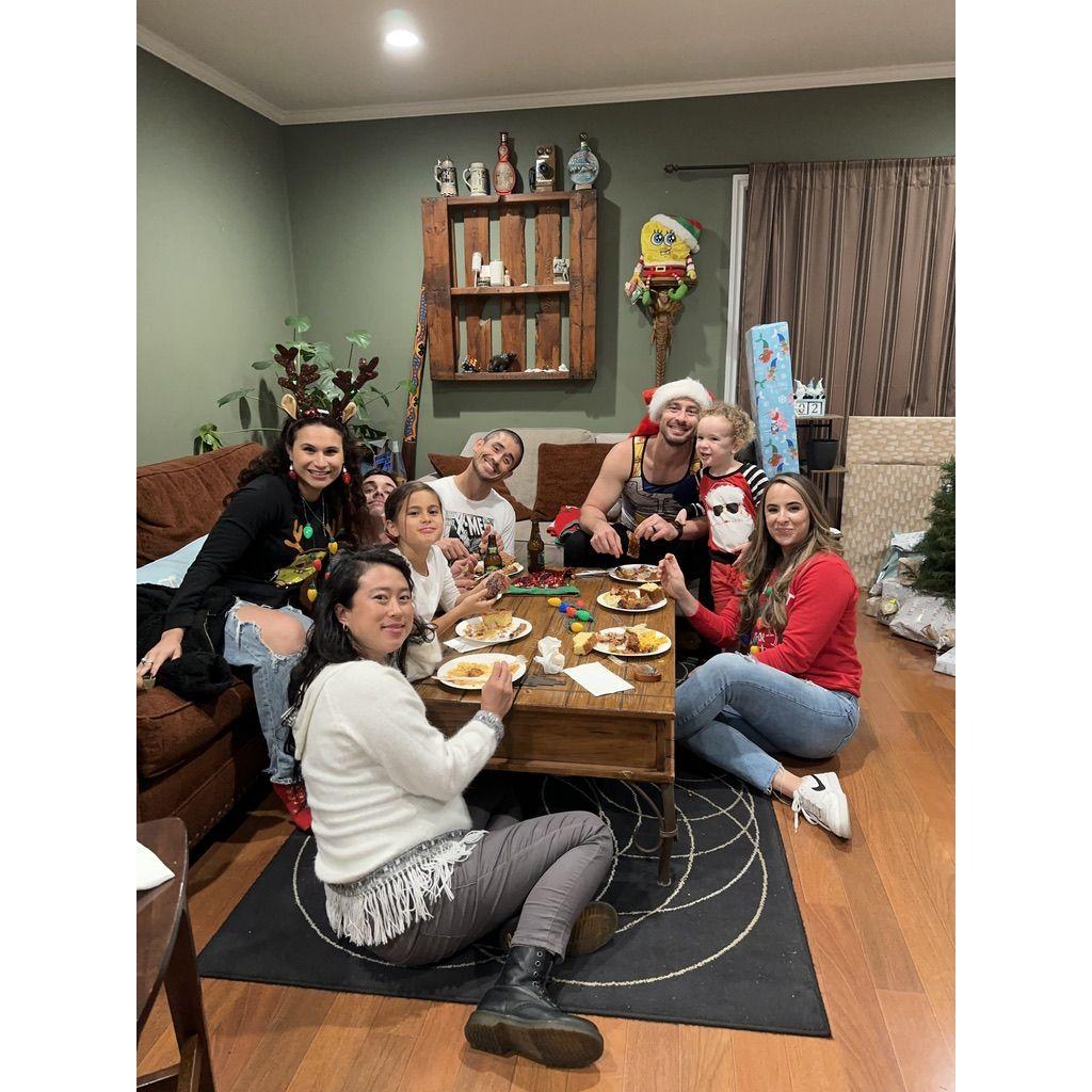 Christmas with our tribe (Jennie & Daniel are pregnant here :D )
