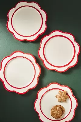 Lyla Stoneware, Set of 4, Side Plates