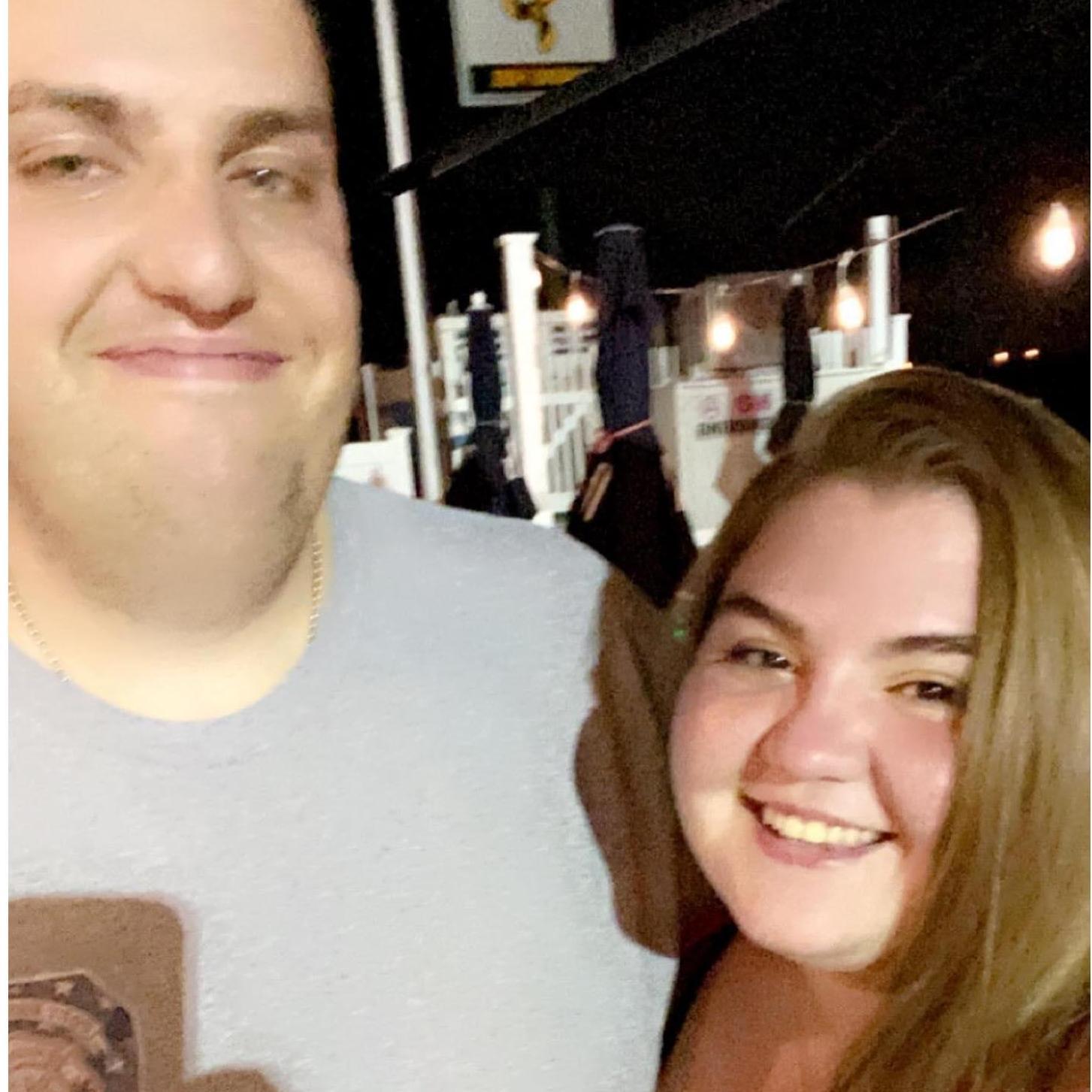 We met a fake Donald Trump this night