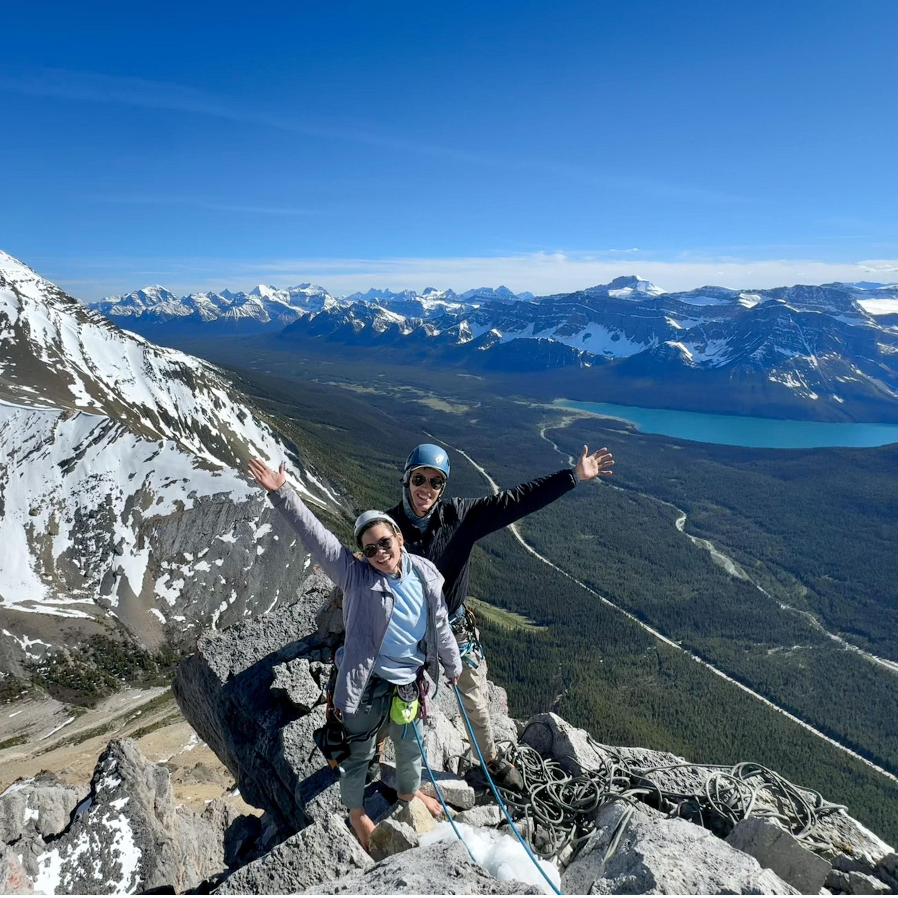 Top of Achilles Spire, Banff National Park