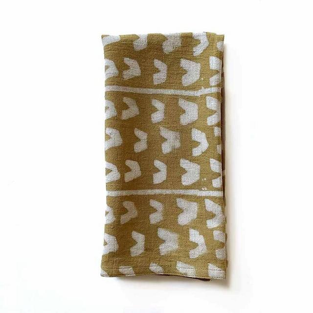 Golden Bird Napkin Set