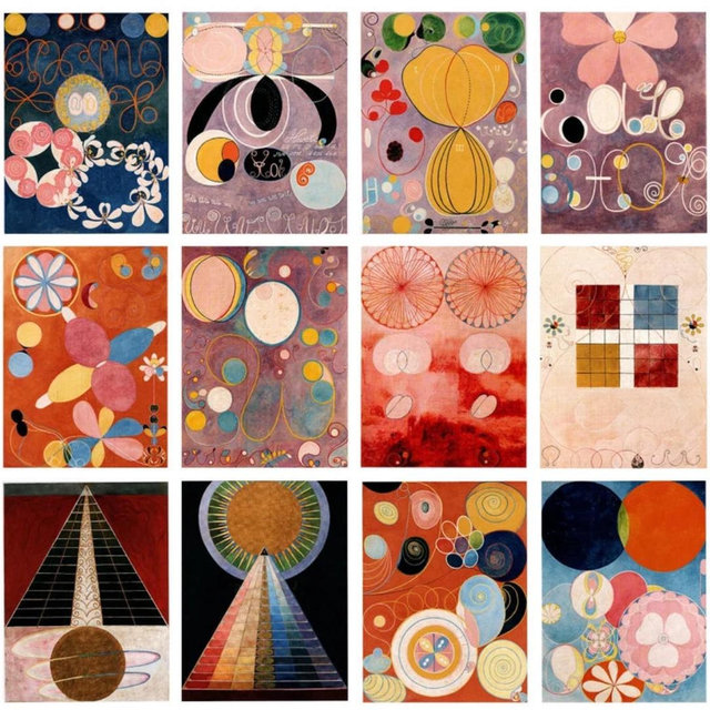 Hilma af Klint: The Ten Largest: Postcard Box