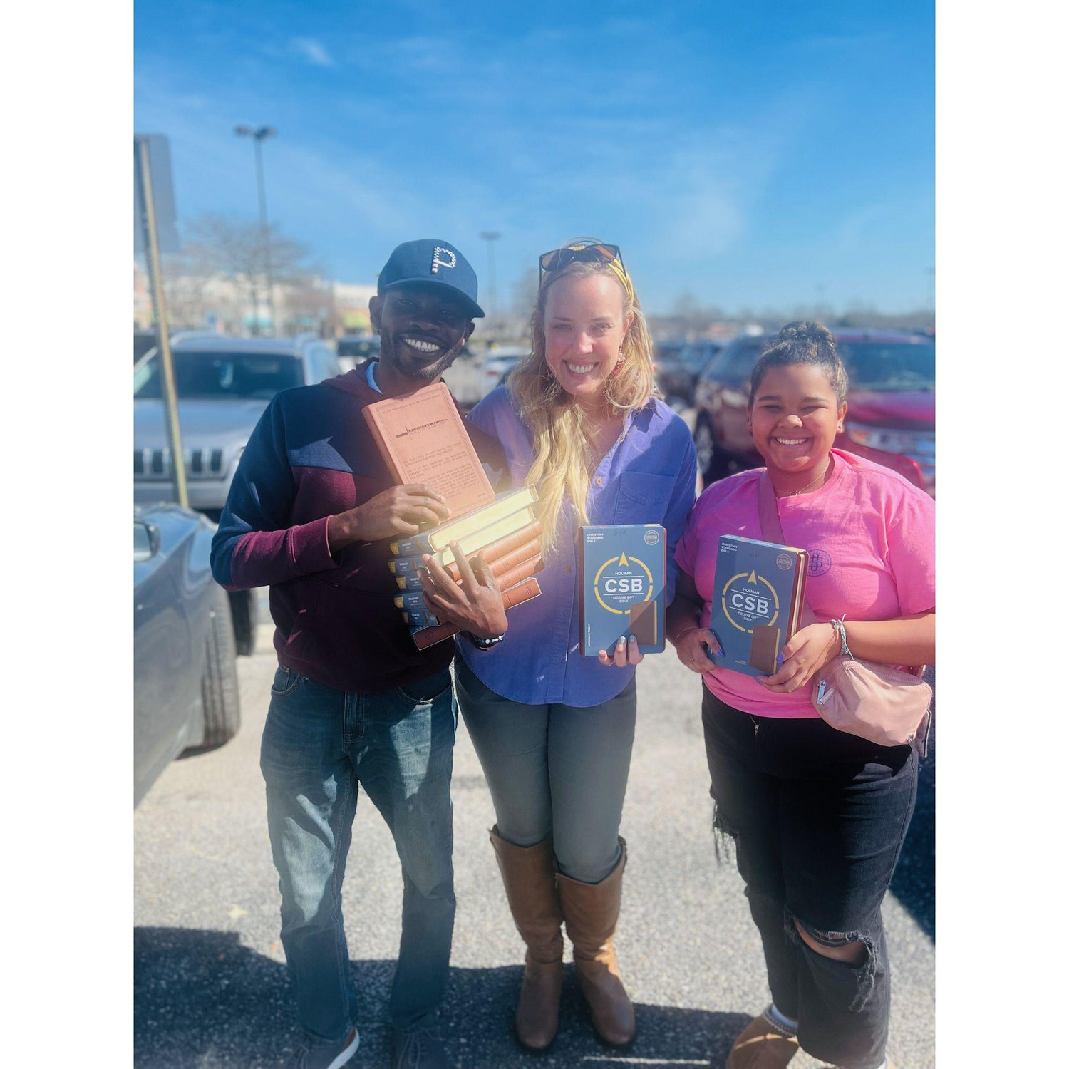 Receiving Bible donations for Uganda!