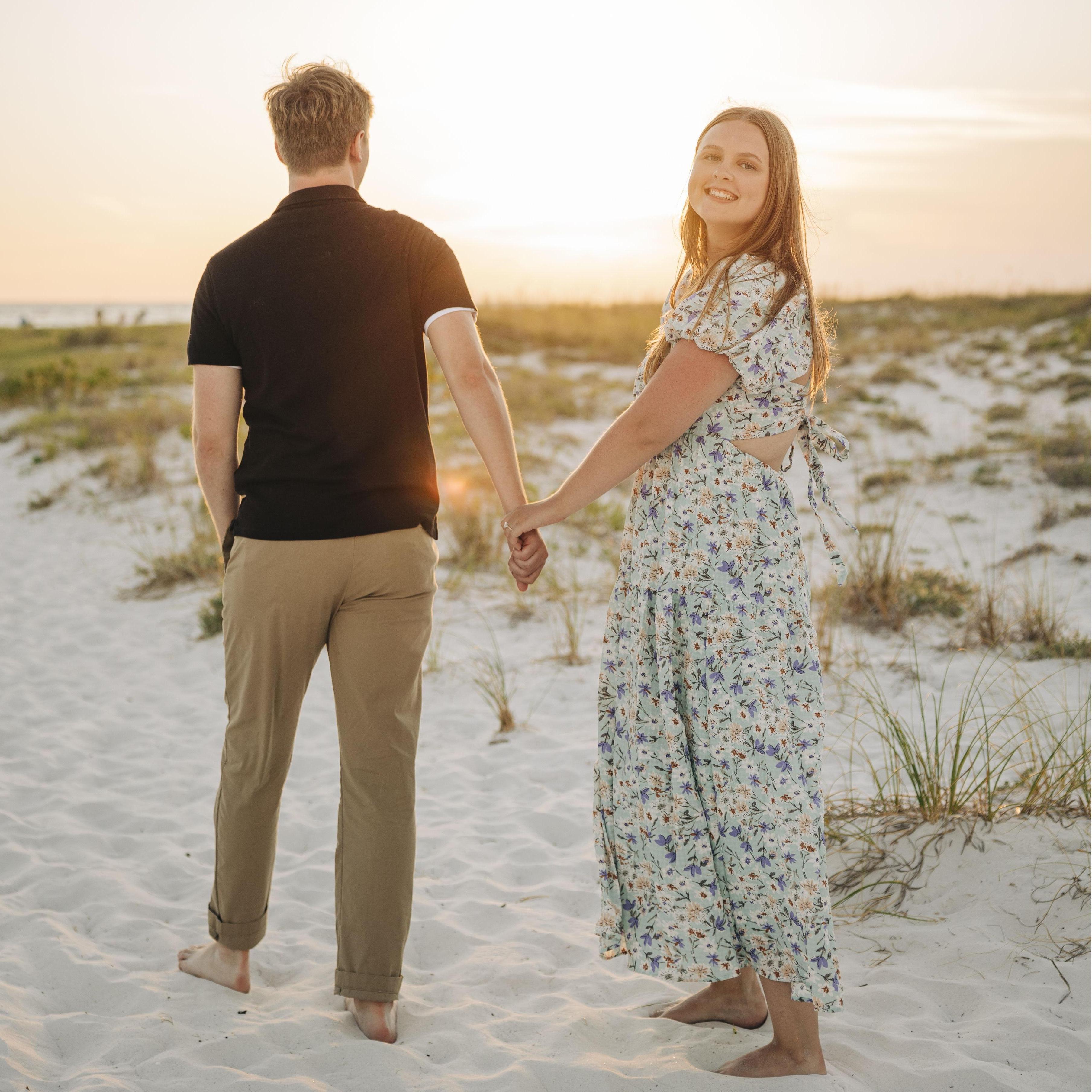 She said yes! Moments after proposal in Sarasota