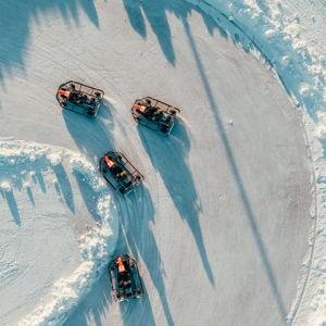 Ice karting in Finland