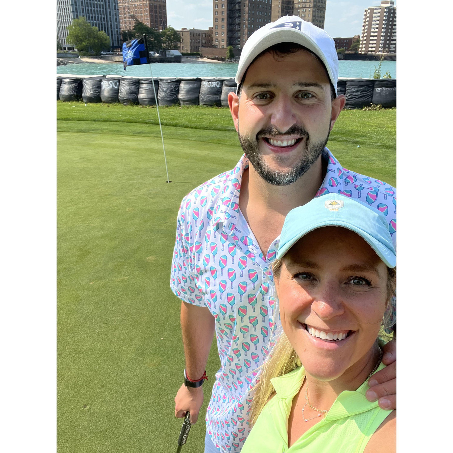 Golfing in Chicago!