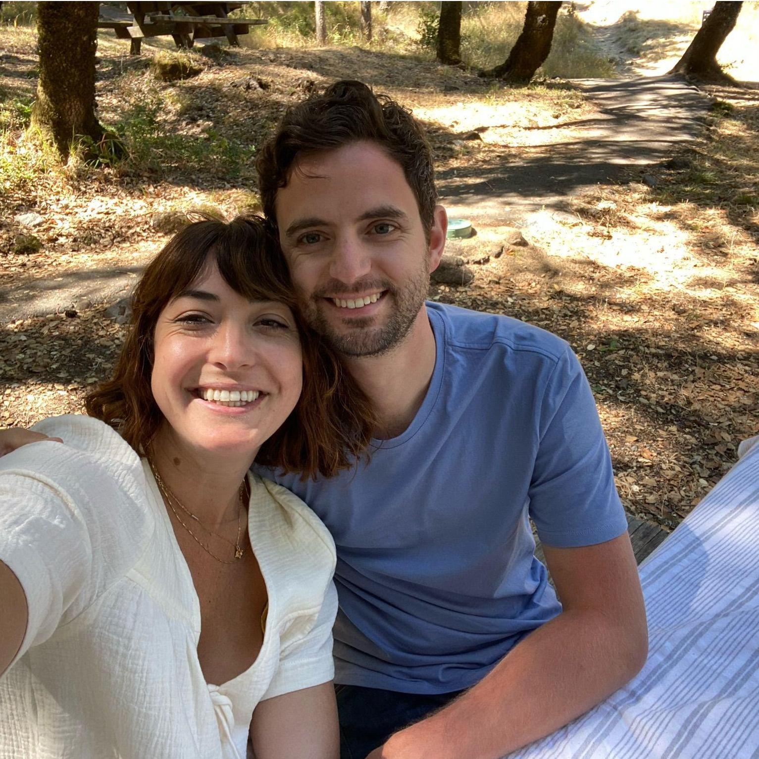 Picnic in Muir Woods, the day we fell in love <3