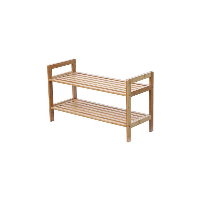 Oceanstar 2 Tier Shoe Rack, Square
