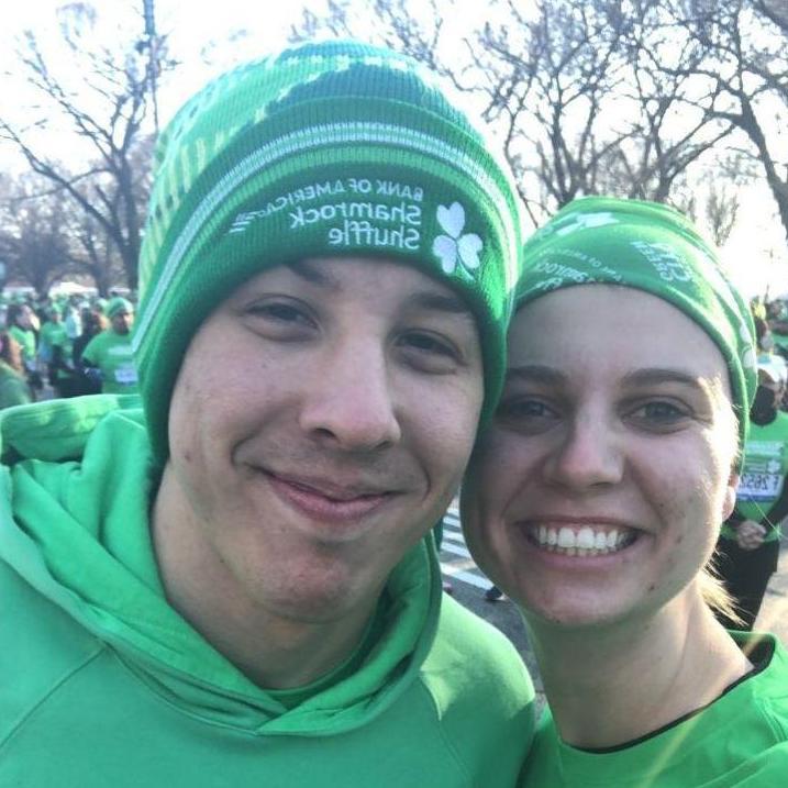 The first (and quite possibly the last) time willingly waking up in the 6's on a Sunday to run a race together