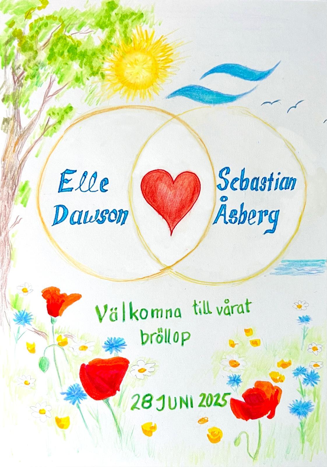 The Wedding Website of Sebastian Åsberg and Elle Dawson