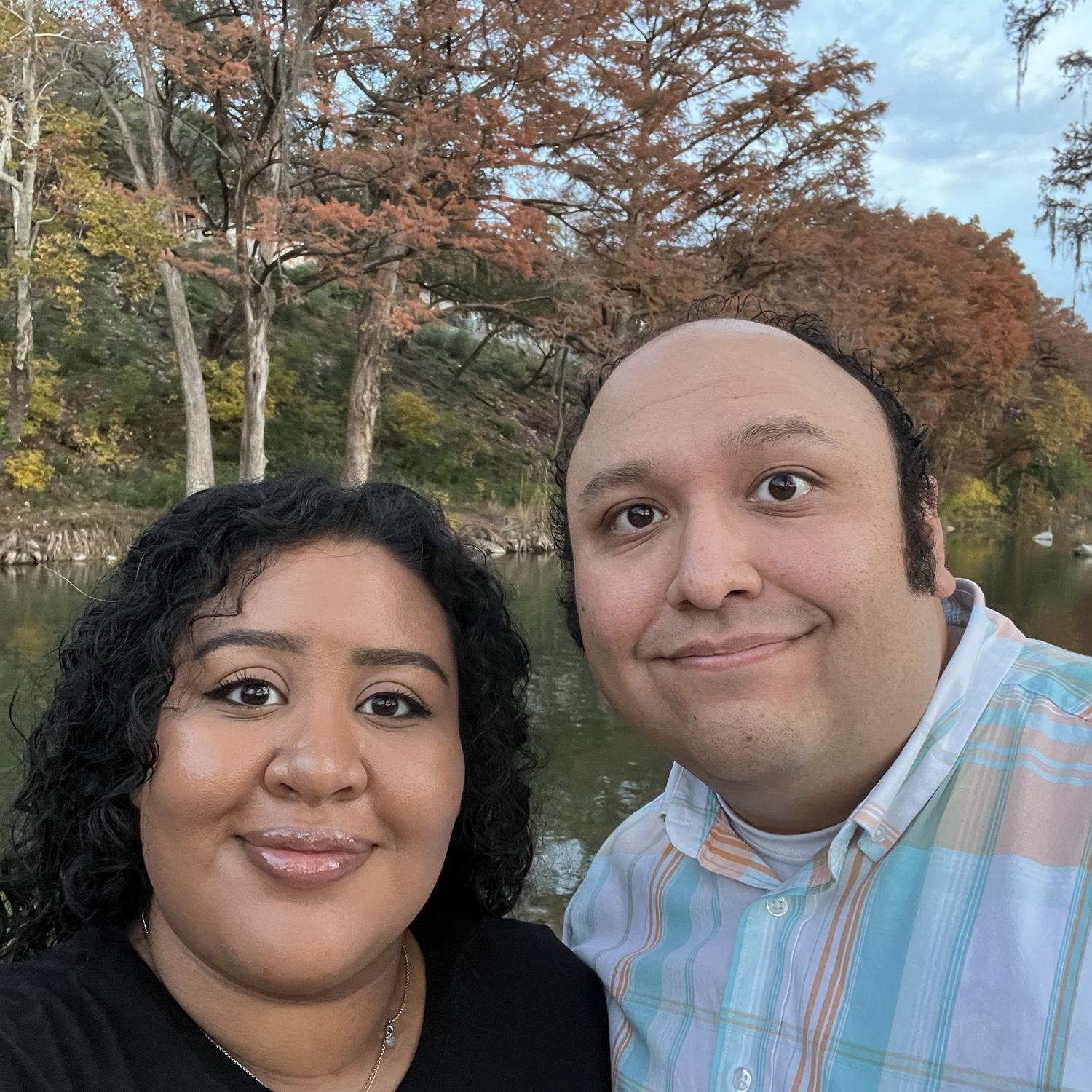 Our anniversary weekend at Painting with a Twist and in Gruene,TX…..