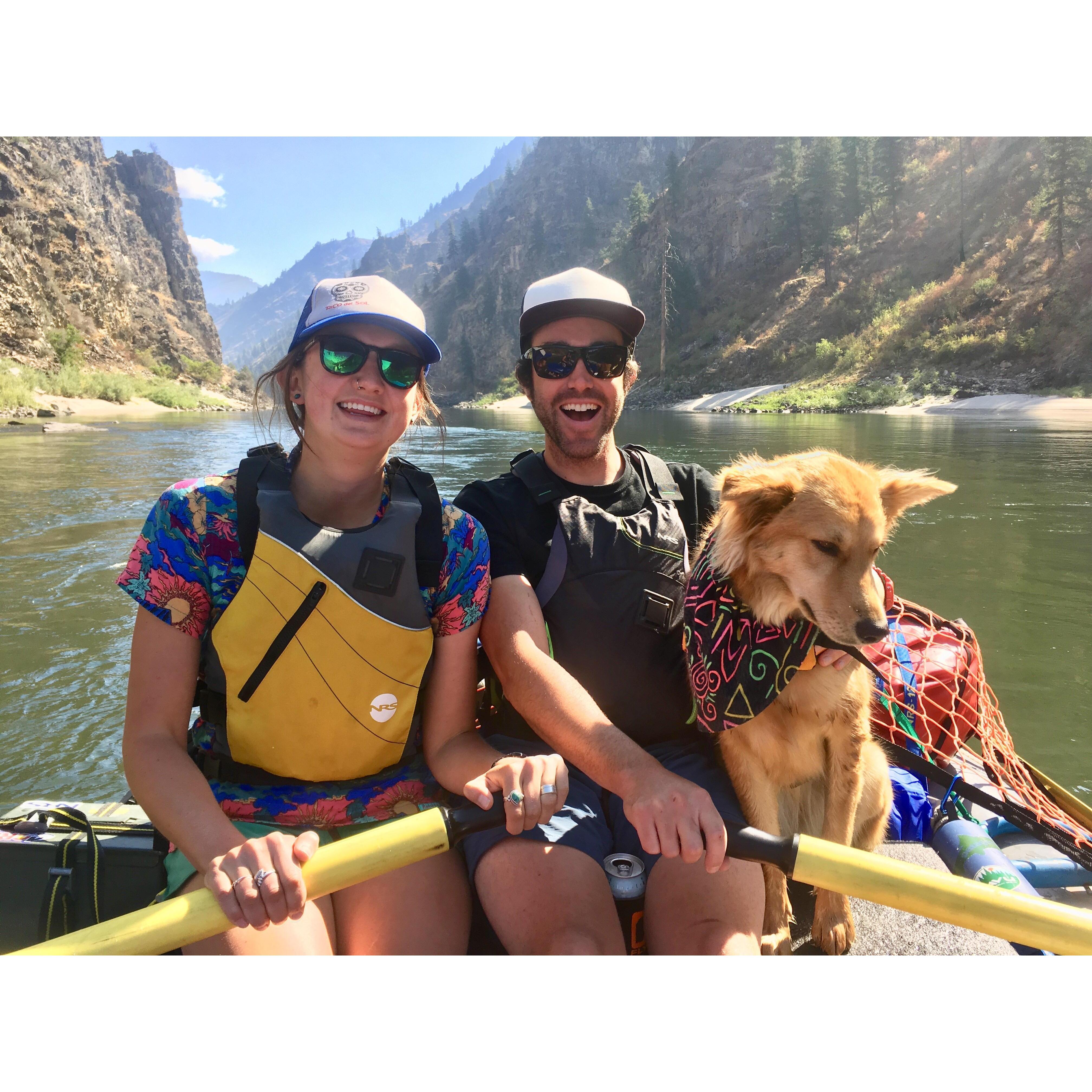 First trip down the Salmon