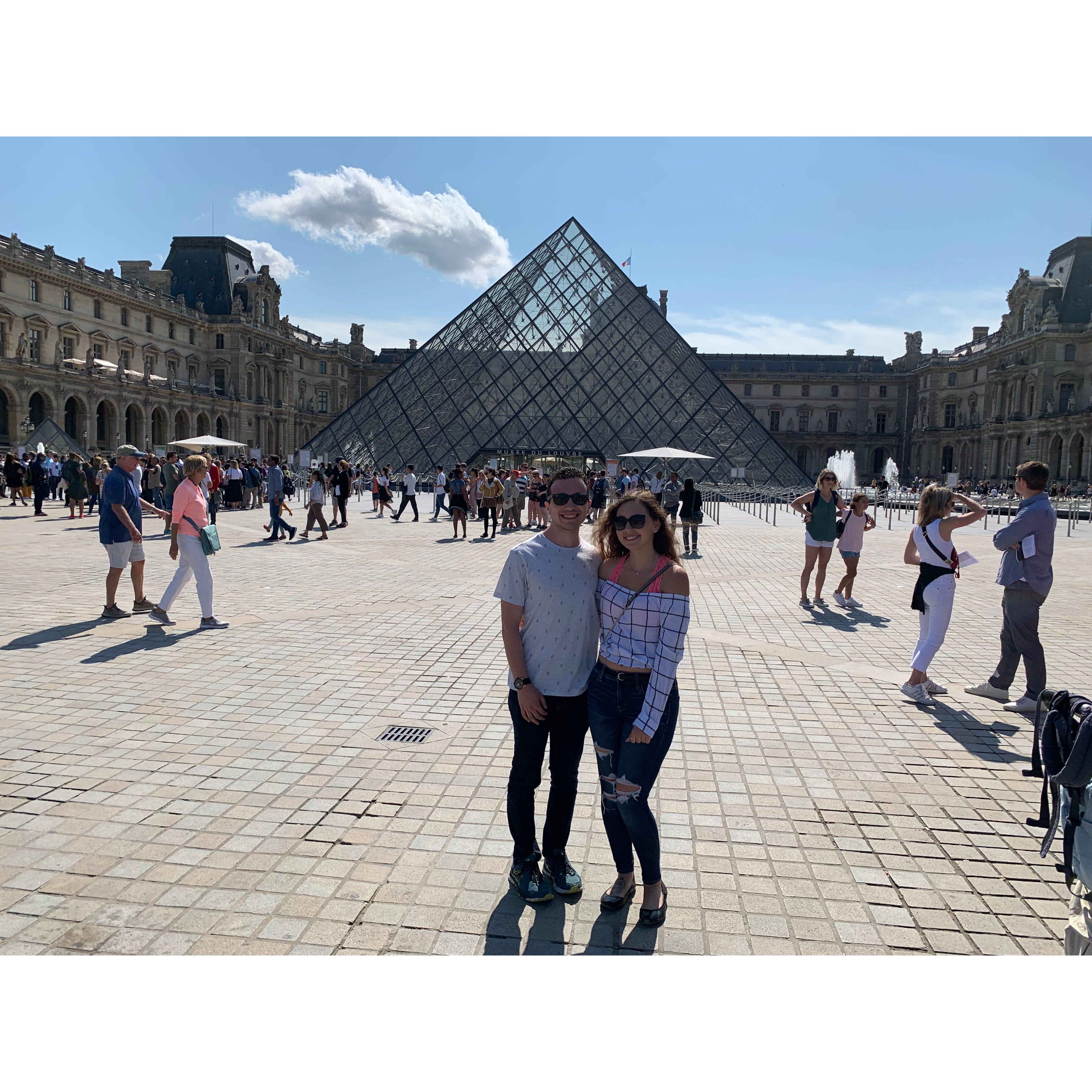 Our first vaction together. Paris, France June 2019