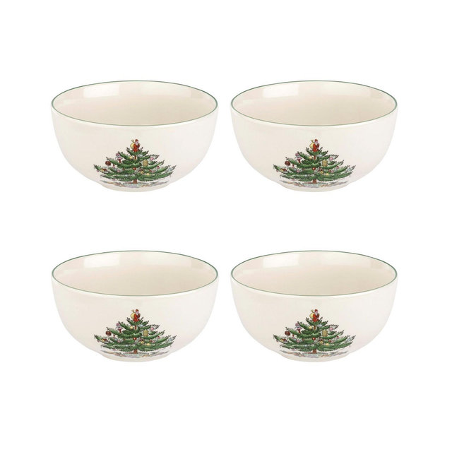 Spode Christmas Tree Individual Bowls, Set of 4