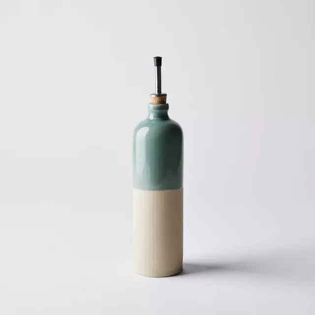 French Ceramic Oil Cruet