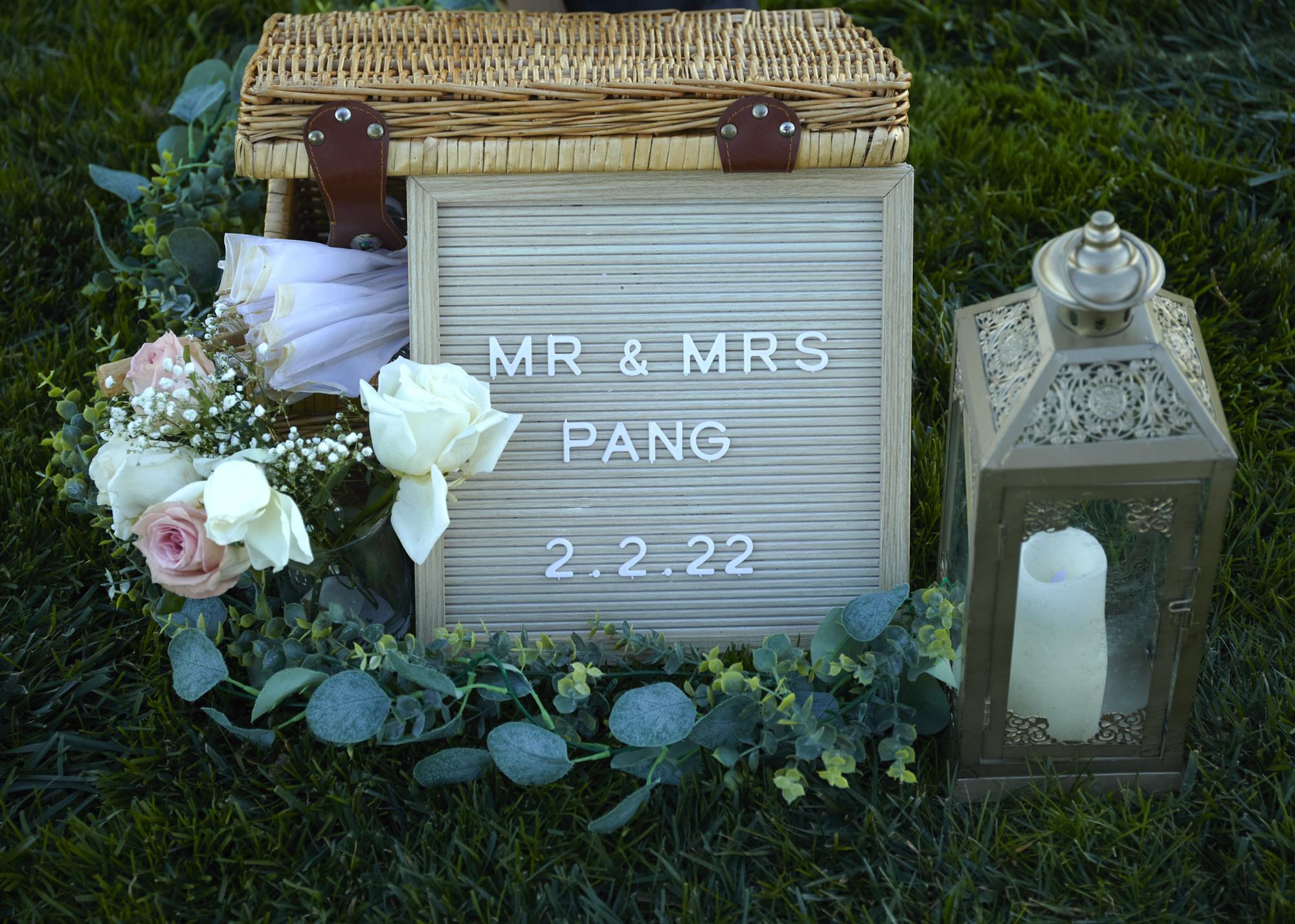 Our wedding day
