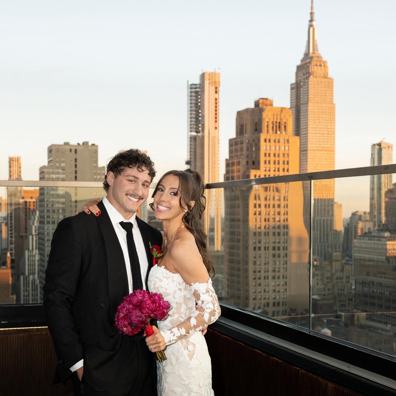 Our “elopement party” in NYC!
