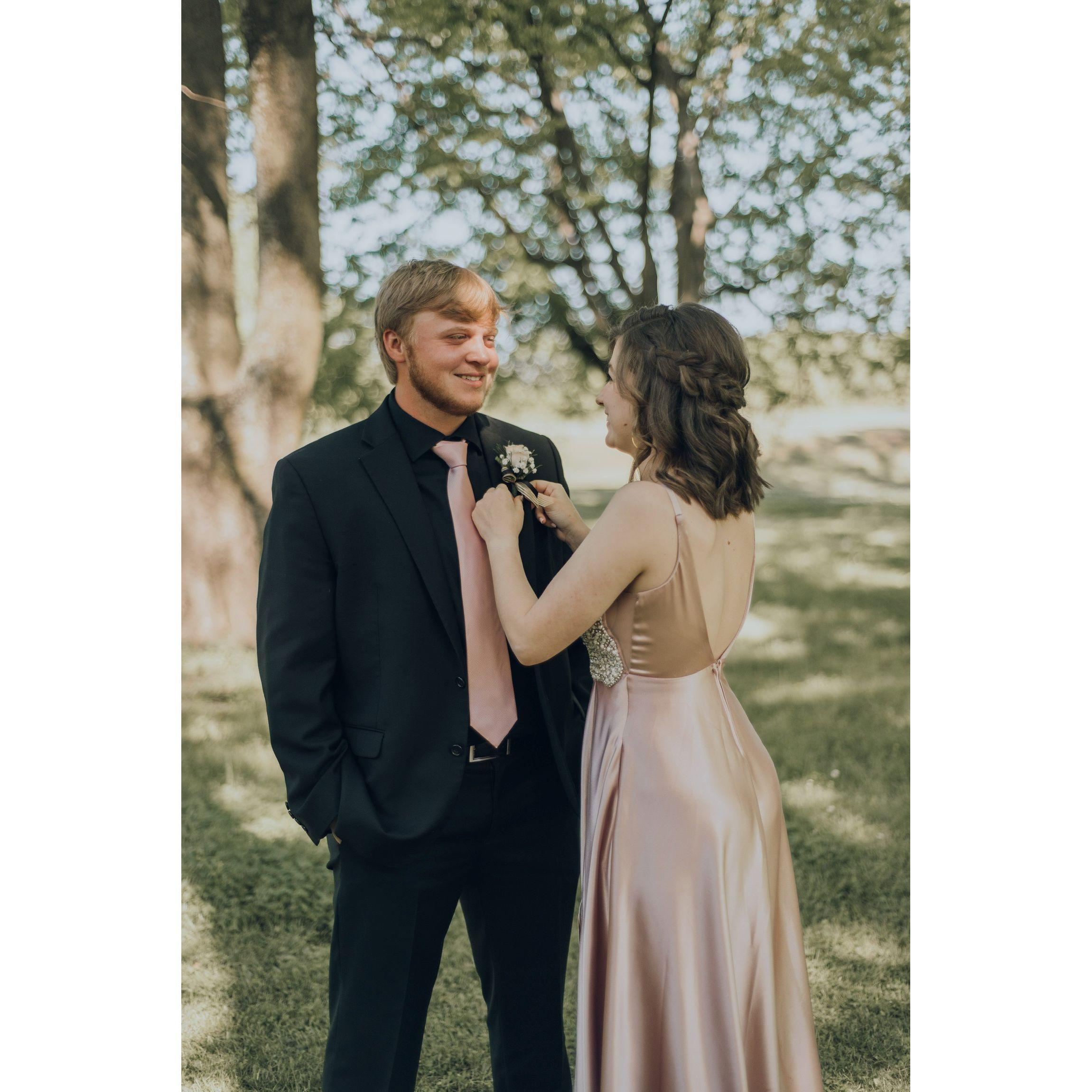 In 2021 we attended our second Jr/Sr, Anna's senior year!
